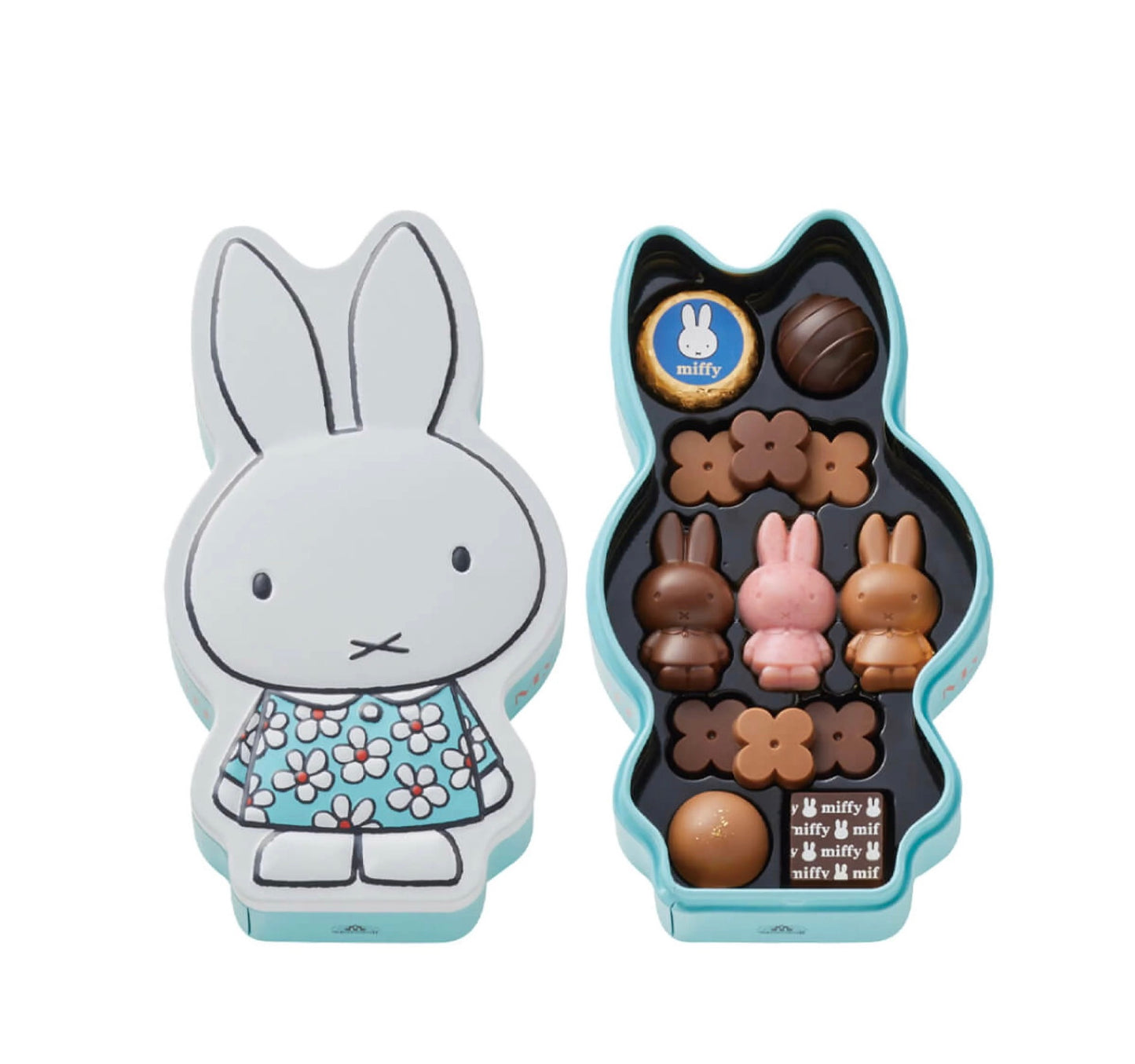 Miffy Shaped Chocolate Can